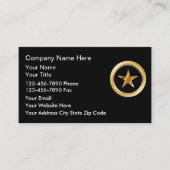 Visitenkarten für Sicherheitsdienste Visitenkarte (Vorderseite)