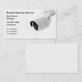 Visitenkarten für Sicherheitsprodukte Visitenkarte (Vorne/Hinten)
