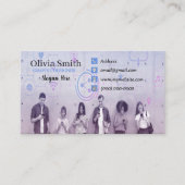 Visitenkarten für soziale Netzwerke von 100 Visitenkarte (Vorderseite)