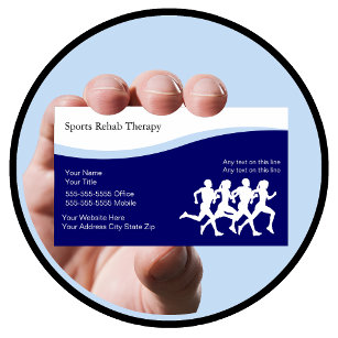 Visitenkarten für Sporttherapie Visitenkarte
