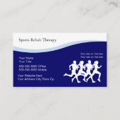 Visitenkarten für Sporttherapie Visitenkarte (Vorderseite)