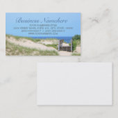Visitenkarten für Strandtreppen Visitenkarte (Vorne/Hinten)