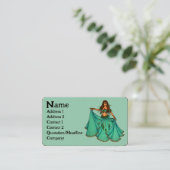 Visitenkarten für Sura Bly Dancer Visitenkarte (Stehend Vorderseite)