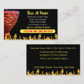 Visitenkarten für Taco Service Visitenkarte (Vorne/Hinten)