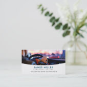 Visitenkarten für Treiber-Slogans Visitenkarte (Stehend Vorderseite)