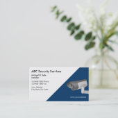Visitenkarten für Videosicherheit Visitenkarte (Stehend Vorderseite)