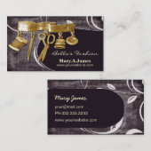 Visitenkarten für Vintage Couture Visitenkarte (Vorne/Hinten)