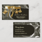 Visitenkarten für Vintage Couture Visitenkarte (Vorne/Hinten)