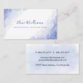 Visitenkarten für Wasserfarben Visitenkarte (Vorne/Hinten)