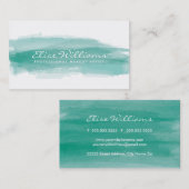 Visitenkarten für Wasserfarben Visitenkarte (Vorne/Hinten)