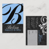 Visitenkarten für Wellness-Center Terminkarte (Vorne/Hinten)