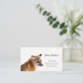 Visitenkarten für Wildlife Fotografy Visitenkarte (Stehend Vorderseite)