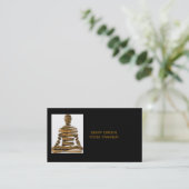 VISITENKARTEN FÜR YOGA-FACHLEUTE VISITENKARTE (Stehend Vorderseite)
