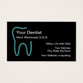 Visitenkarten für Zahnärzte (Vorderseite)