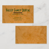 Visitenkarten für Zahnärzte Visitenkarte (Vorne/Hinten)