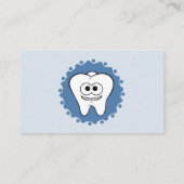 Visitenkarten für Zahnärzte Visitenkarte (Rückseite)