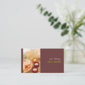 Visitenkarten für Zelt-Zimmer Visitenkarte (Stehend Vorderseite)