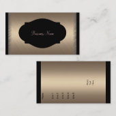 Visitenkarten-Glamour-Kaffee Visitenkarte (Vorne/Hinten)