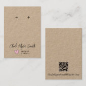 Visitenkarten - Handgefertigte Ohren Visitenkarte (Vorne/Hinten)