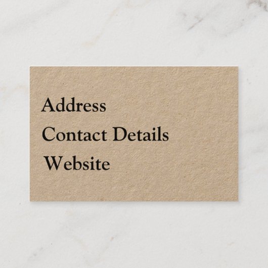 Visitenkarten - Handmade mit Liebe Visitenkarte (Rückseite)