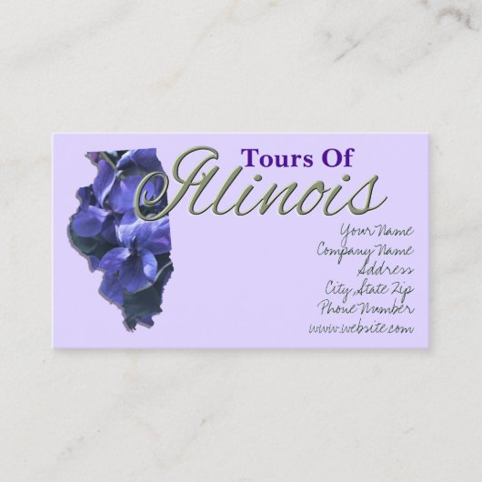 Visitenkarten - ILLINOIS Visitenkarte (Vorderseite)