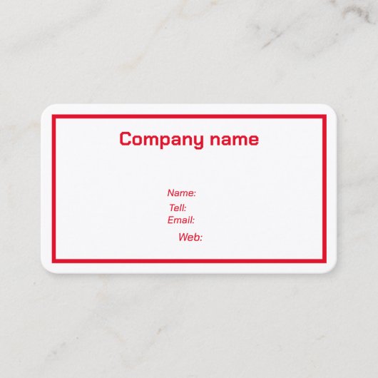 Visitenkarten individuell visitenkarte (Vorderseite)