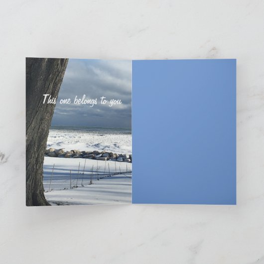 Visitenkarten Karte (Innenseite)