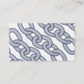 Visitenkarten Kettenglied Towing Wrecking Company Visitenkarte (Rückseite)