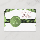 Visitenkarten, Kleidermacher, Seamstress Visitenkarte (Vorderseite)