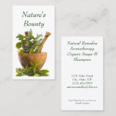 Visitenkarten--Kräuter Visitenkarte (Vorne/Hinten)