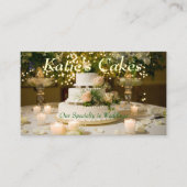 Visitenkarten--Kuchen Visitenkarte (Vorderseite)