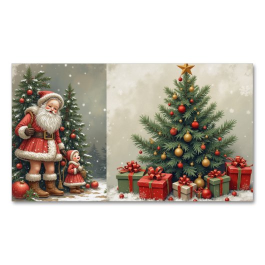 "Visitenkarten-Magnet: Nimm deine Marke!" Magnetische Visitenkarte (Vorderseite)