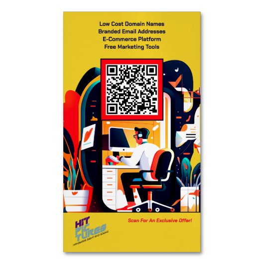 Visitenkarten-Magnet-Set der Werbekarten V2 Magnetische Visitenkarte (Vorderseite Vertikal)