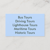 Visitenkarten - MARYLAND Visitenkarte (Rückseite)