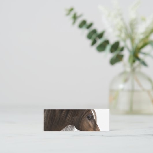 Visitenkarten Mini Visitenkarte (Stehend Vorderseite)