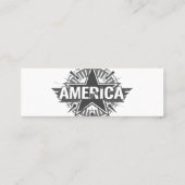 Visitenkarten Mini Visitenkarte (Rückseite)