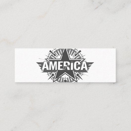 Visitenkarten Mini Visitenkarte (Rückseite)