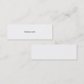 Visitenkarten Mini Visitenkarte (Vorne/Hinten)