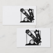 Visitenkarten mit antiken Uhren Visitenkarte (Vorne/Hinten)