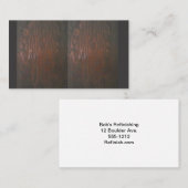 Visitenkarten mit Holzgestalt Visitenkarte (Vorne/Hinten)