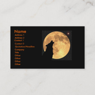 Visitenkarten mit Werewolves Visitenkarte
