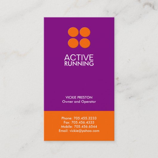 Visitenkarten | modern visitenkarte (Vorderseite)