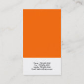 Visitenkarten - moderne 2 horizontal visitenkarte (Rückseite)