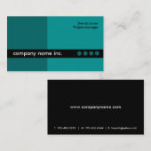 Visitenkarten - moderne 3 visitenkarte (Vorne/Hinten)