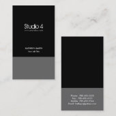 Visitenkarten - modernes 1 visitenkarte (Vorne/Hinten)