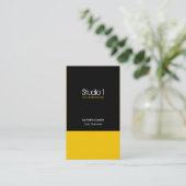 Visitenkarten - modernes 1 visitenkarte (Stehend Vorderseite)