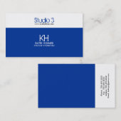 Visitenkarten - modernes Duo Visitenkarte (Vorne/Hinten)