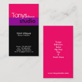 Visitenkarten - modernes Trio Visitenkarte (Vorne/Hinten)