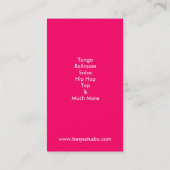 Visitenkarten - modernes Trio Visitenkarte (Rückseite)