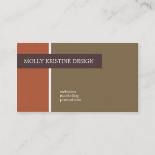Visitenkarten Mollys Kristine Visitenkarte